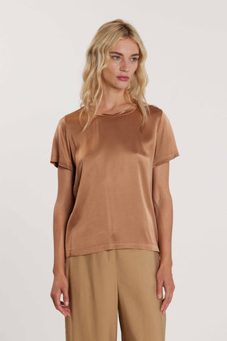 Blusa ERMIONE_S maniche corte girocollo raso art. RDP2603034070 Donna Relish Primavera Estate 2026