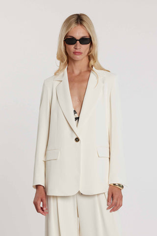 Giacca LASTY lunga maniche lunghe con un bottone e patte art. RDP2605006035 Donna Relish Primavera Estate 2026