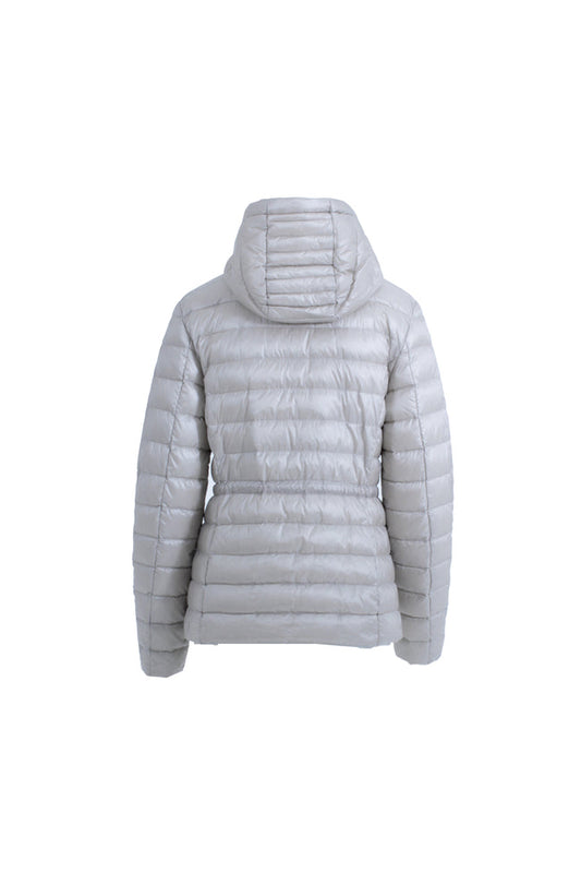 Piumino KIDMAN maniche lunghe con zip più inserti gros grain più cappuccio con coulisse più cintura impuntura stretta art. RDP2605010003 Donna Relish Primavera Estate 2026