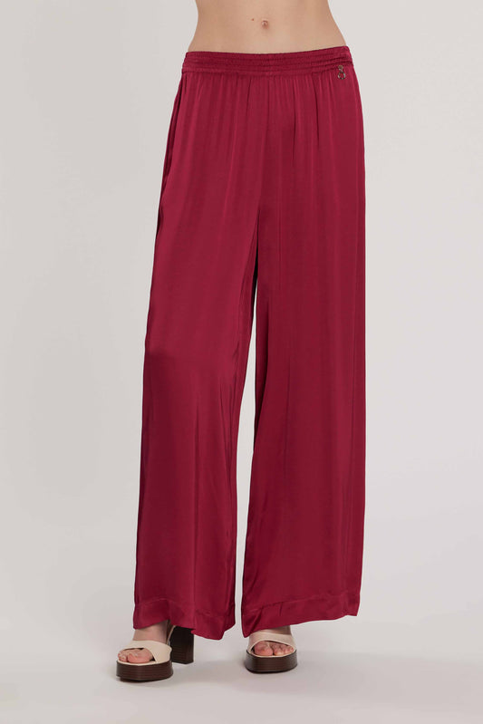 Pantalone MAURICES vita alta con elastico più tasche palazzo art. RDP2607055023 Donna Relish Primavera Estate 2026