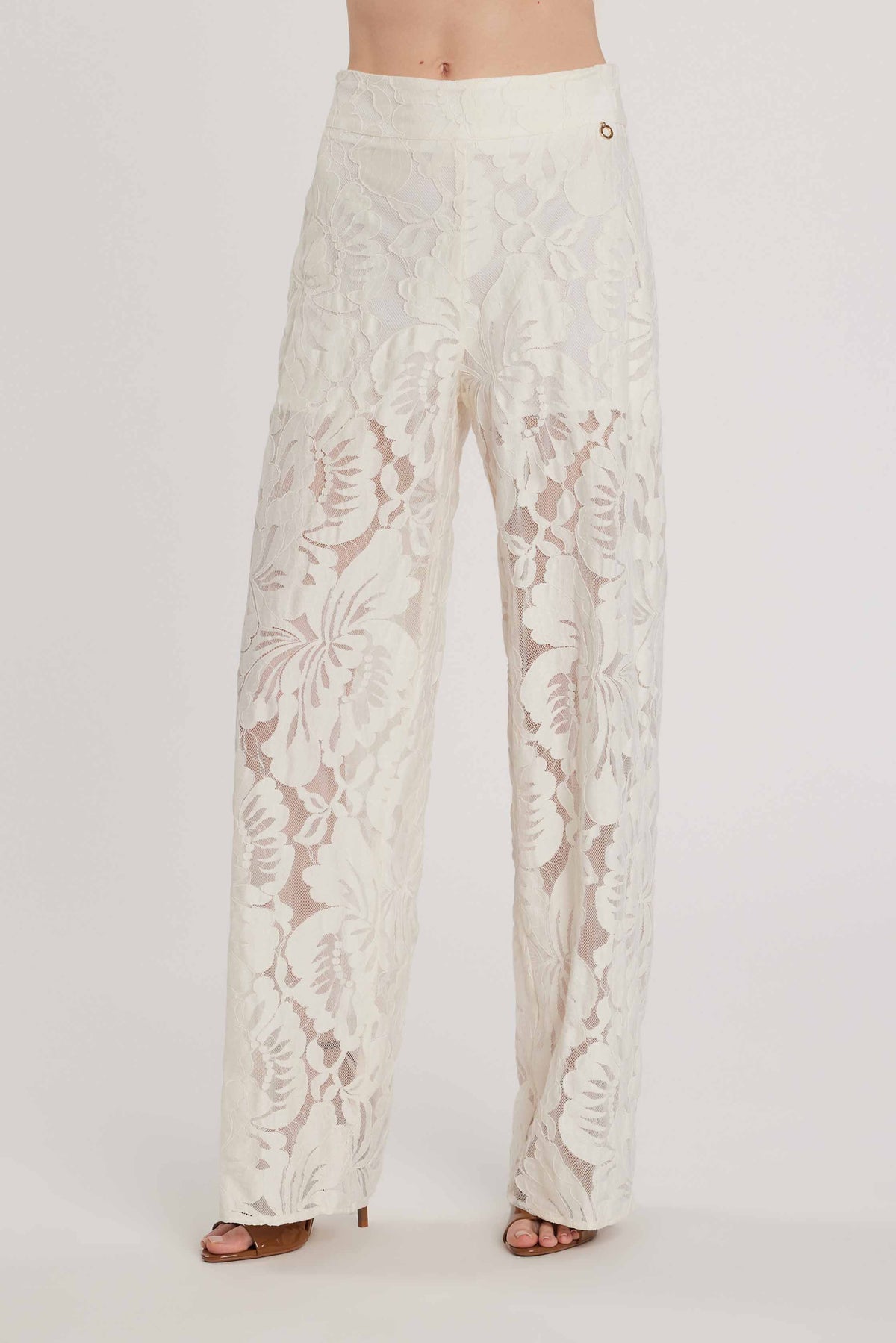 Pantalone ADLON vita alta con culotte pizzo art. RDP2607056052 Donna Relish Primavera Estate 2026