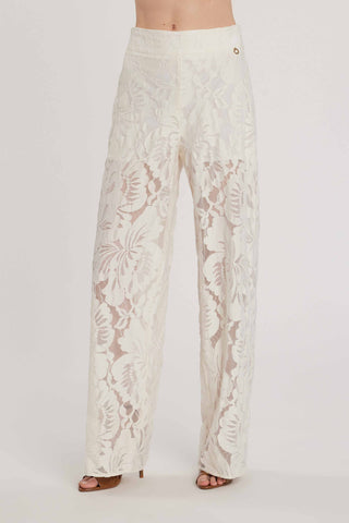 Pantalone ADLON vita alta con culotte pizzo art. RDP2607056052 Donna Relish Primavera Estate 2026