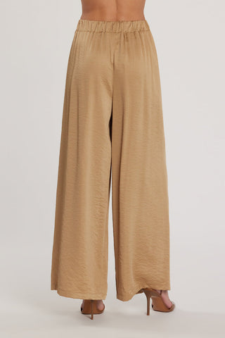 Pantalone TRINCA vita alta palazzo con elastico più pinces art. RDP2607070053 Donna Relish Primavera Estate 2026