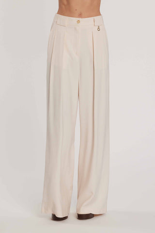 Pantalone ARABIAM vita alta palazzo con tasche francesi più filetto più pinces più passanti art. RDP2607303063 Donna Relish Primavera Estate 2026