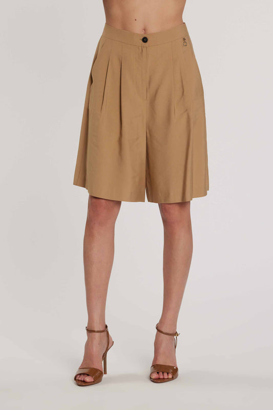 Bermuda MELITA_P vita alta con pinces più tasche francesi art. RDP2607303064 Donna Relish Primavera Estate 2026