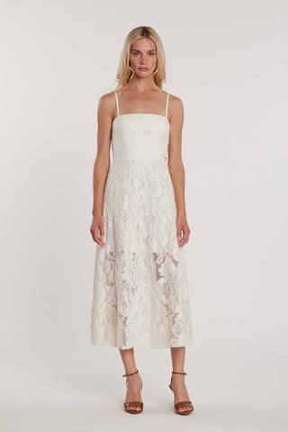 Abito HUPPERT midi smanicato scollo cuore pizzo art. RDP2609056039 Donna Relish Primavera Estate 2026