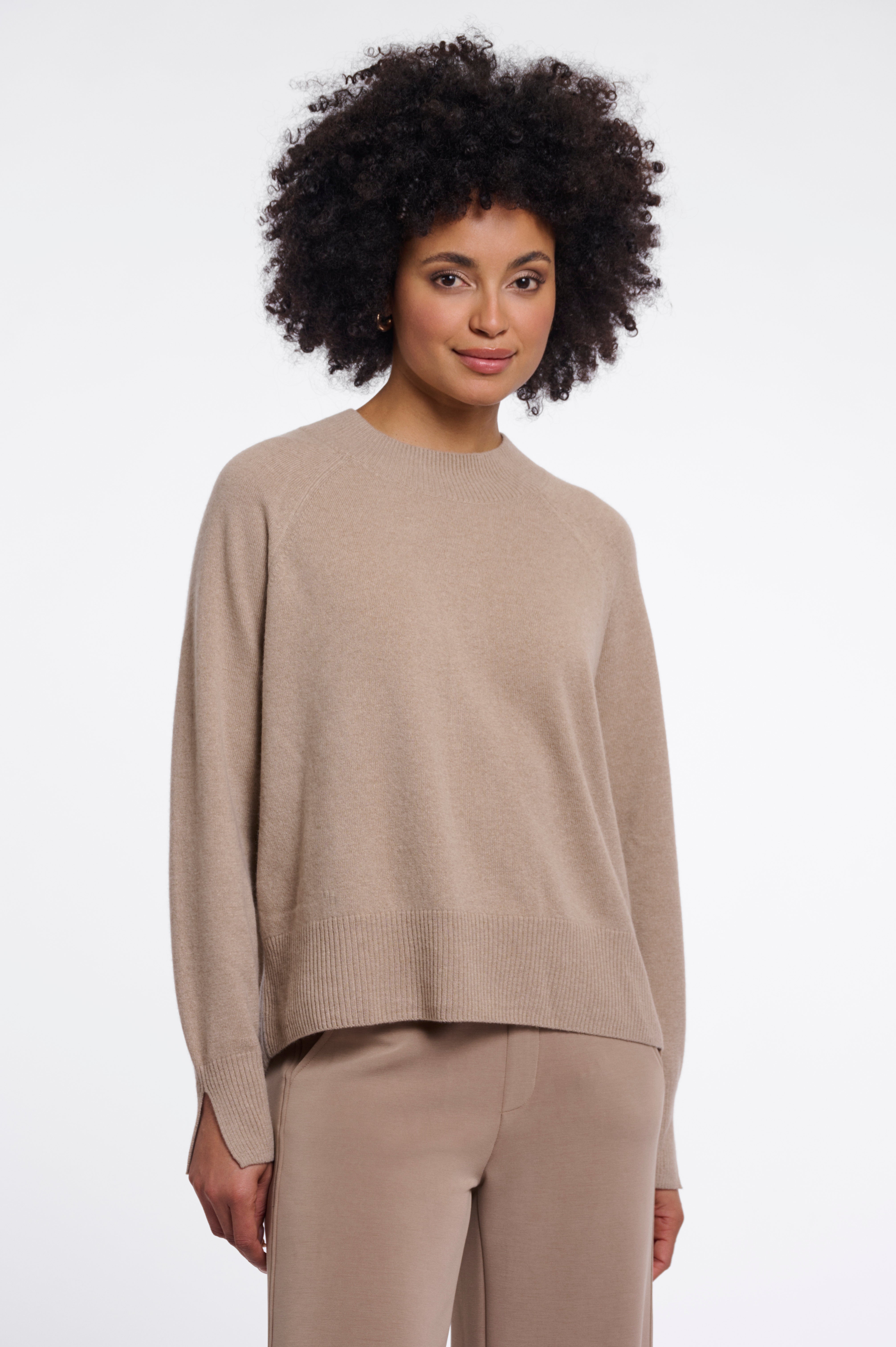 Maglione donna art. Reisa Rino & Pelle Sand