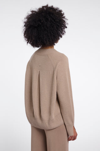 Maglione donna art. Reisa Rino & Pelle Sand