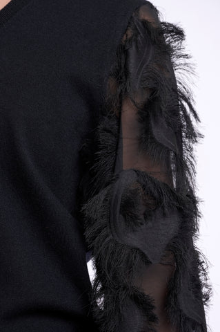Maglione donna art. Rhode Rino & Pelle Black