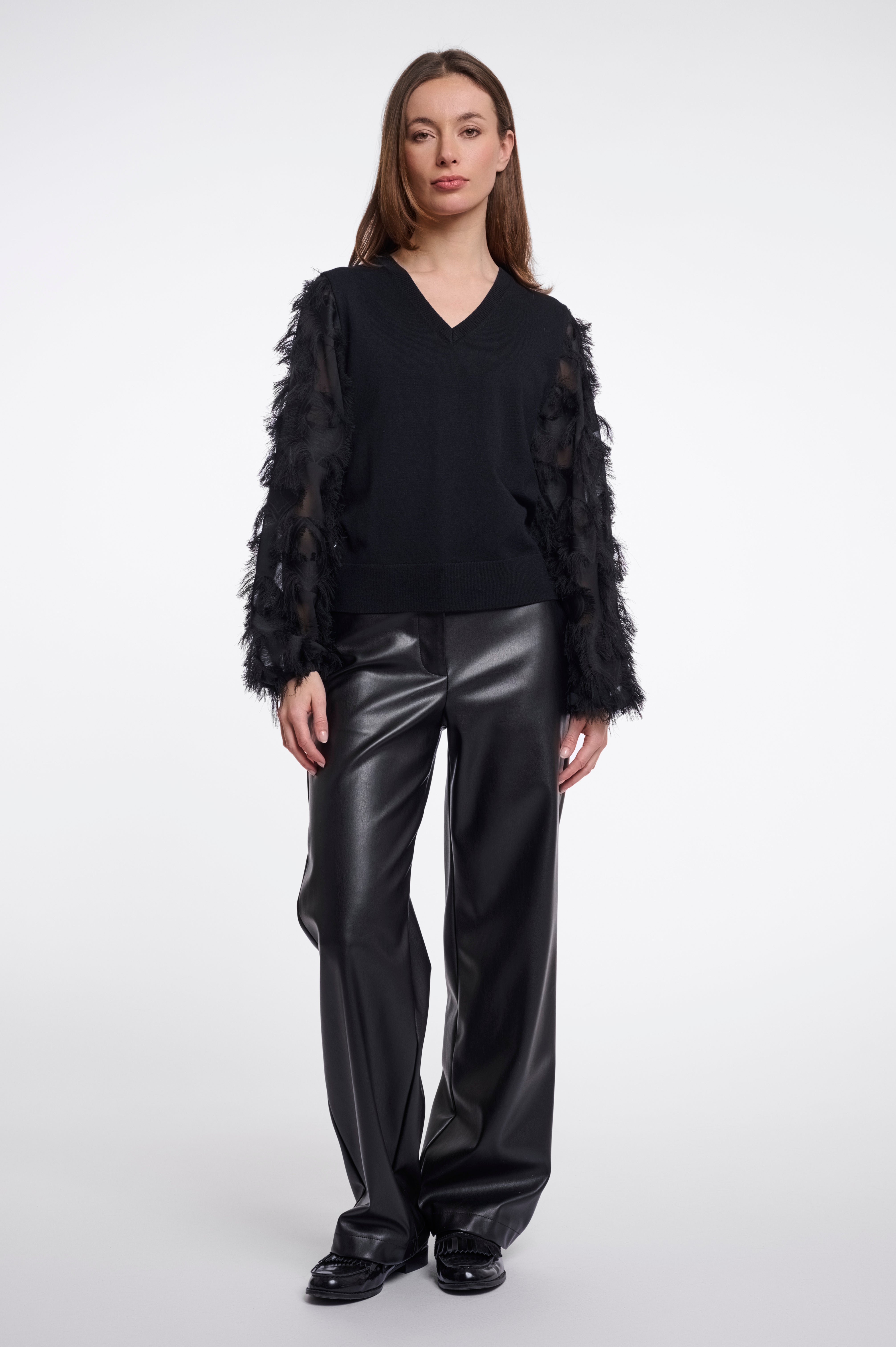 Maglione donna art. Rhode Rino & Pelle Black