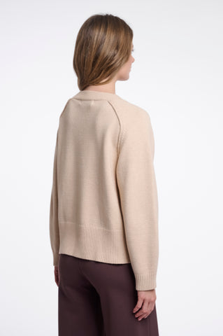 Maglione donna art. Riana Rino & Pelle Oat birch
