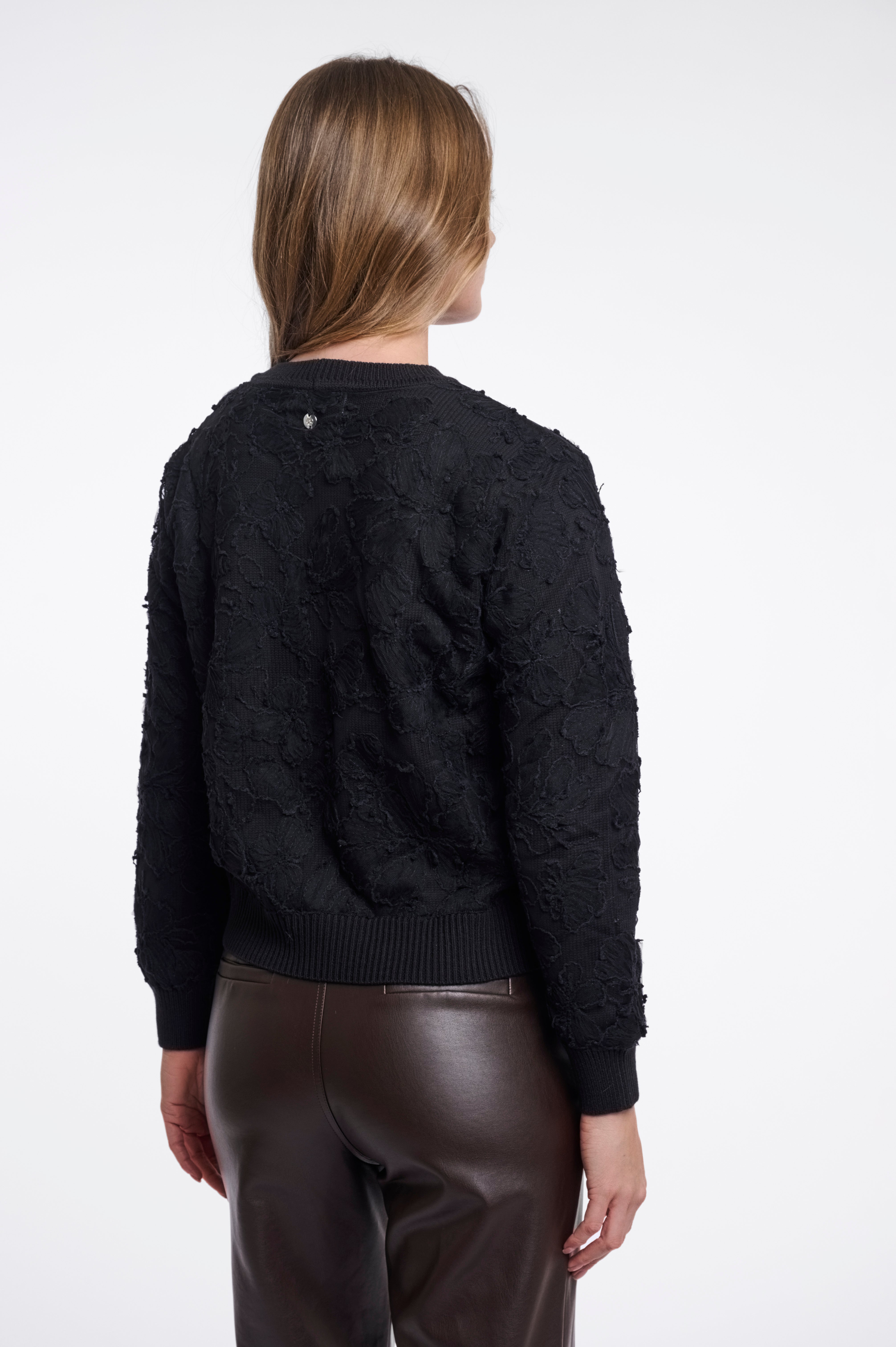 Maglione donna art. Ricca Rino & Pelle Black