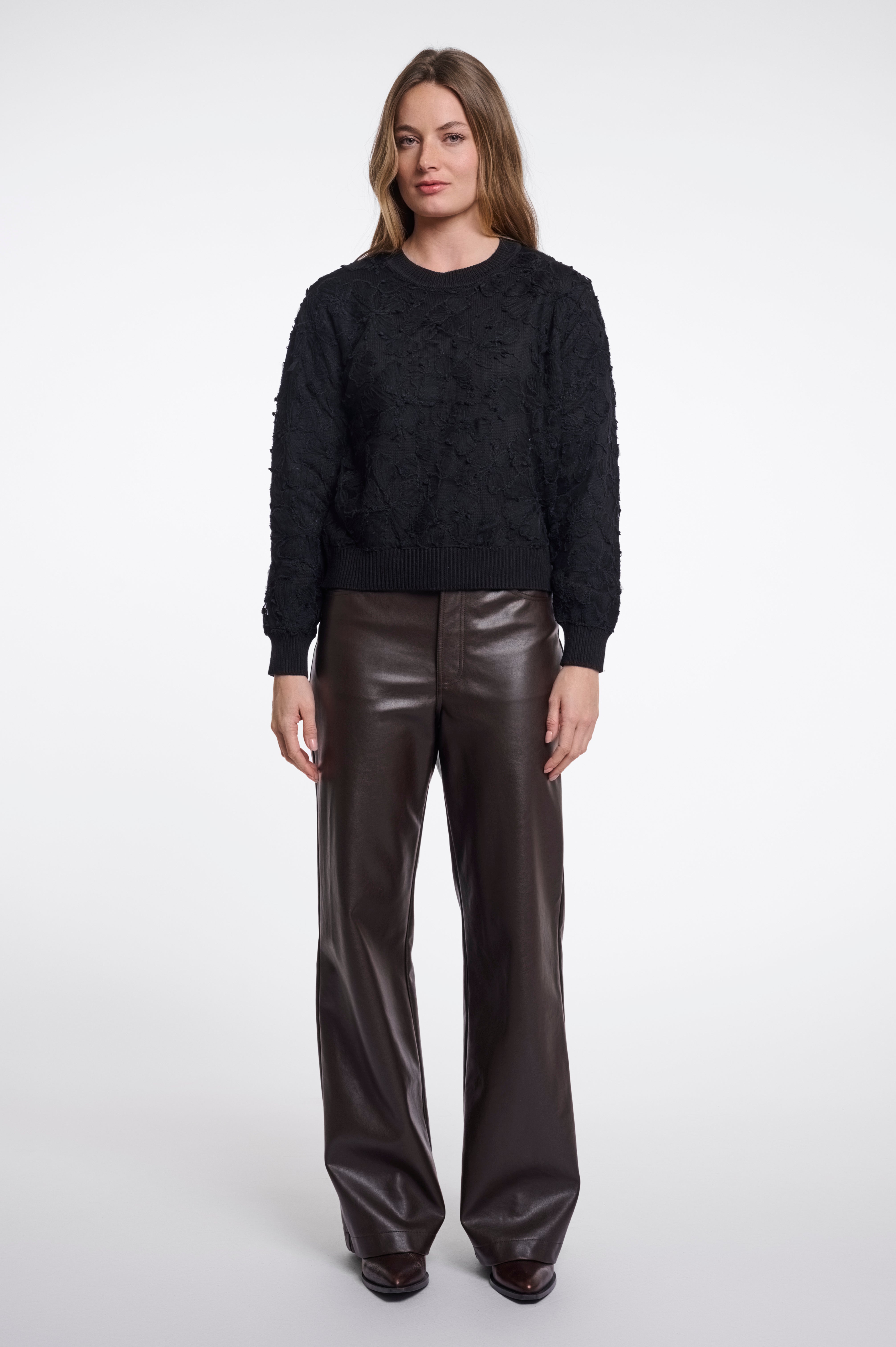 Maglione donna art. Ricca Rino & Pelle Black
