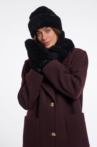 Muffole donna art. Rin Rino & Pelle Black