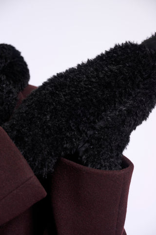 Muffole donna art. Rin Rino & Pelle Black
