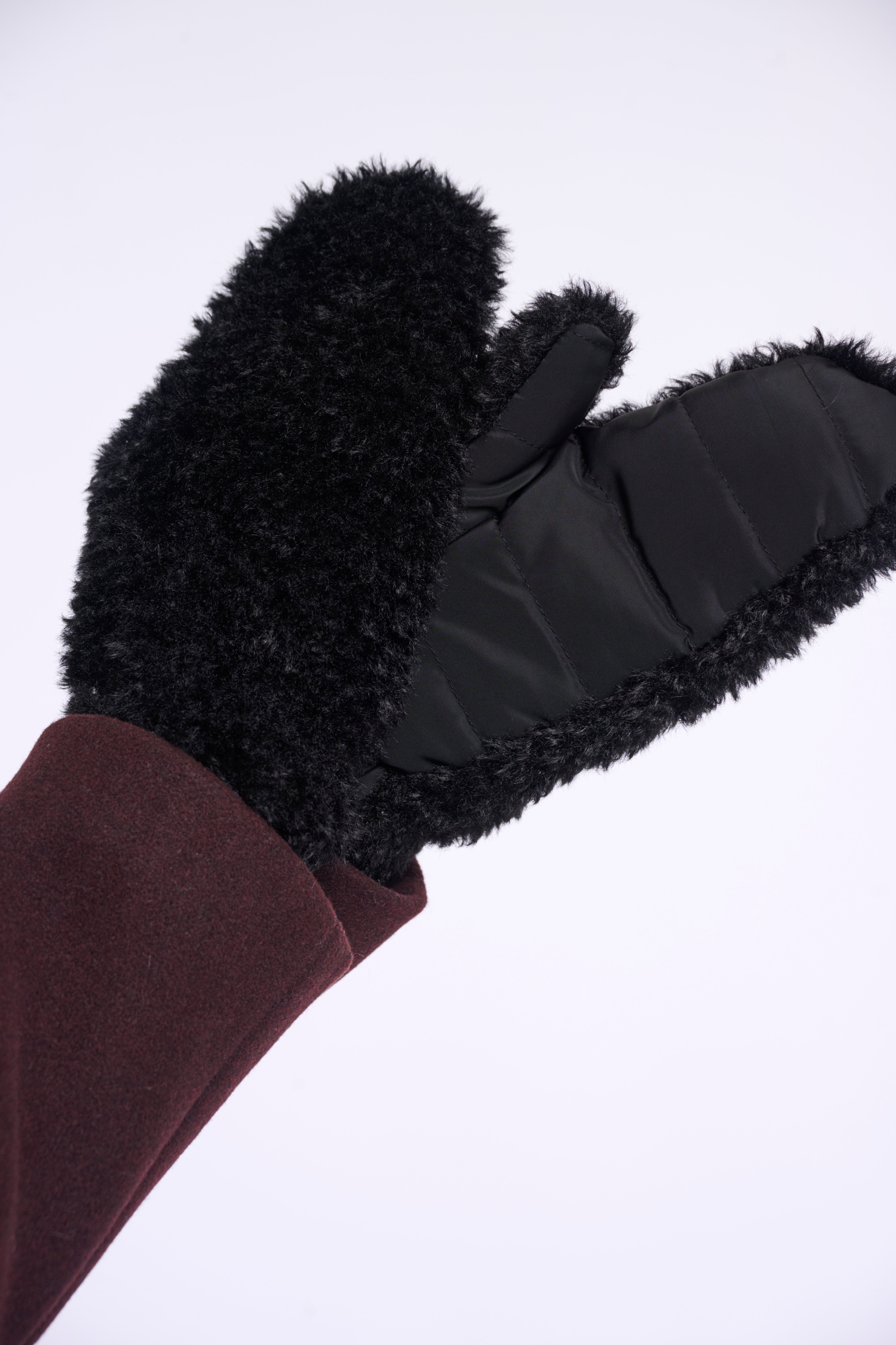 Muffole donna art. Rin Rino & Pelle Black