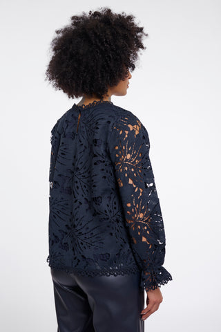 Camicia donna art. Rodiana Rino & Pelle Dark navy