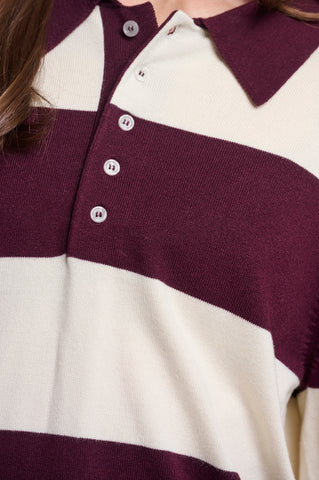Maglione donna art. Roul Rino & Pelle Sangria snow white