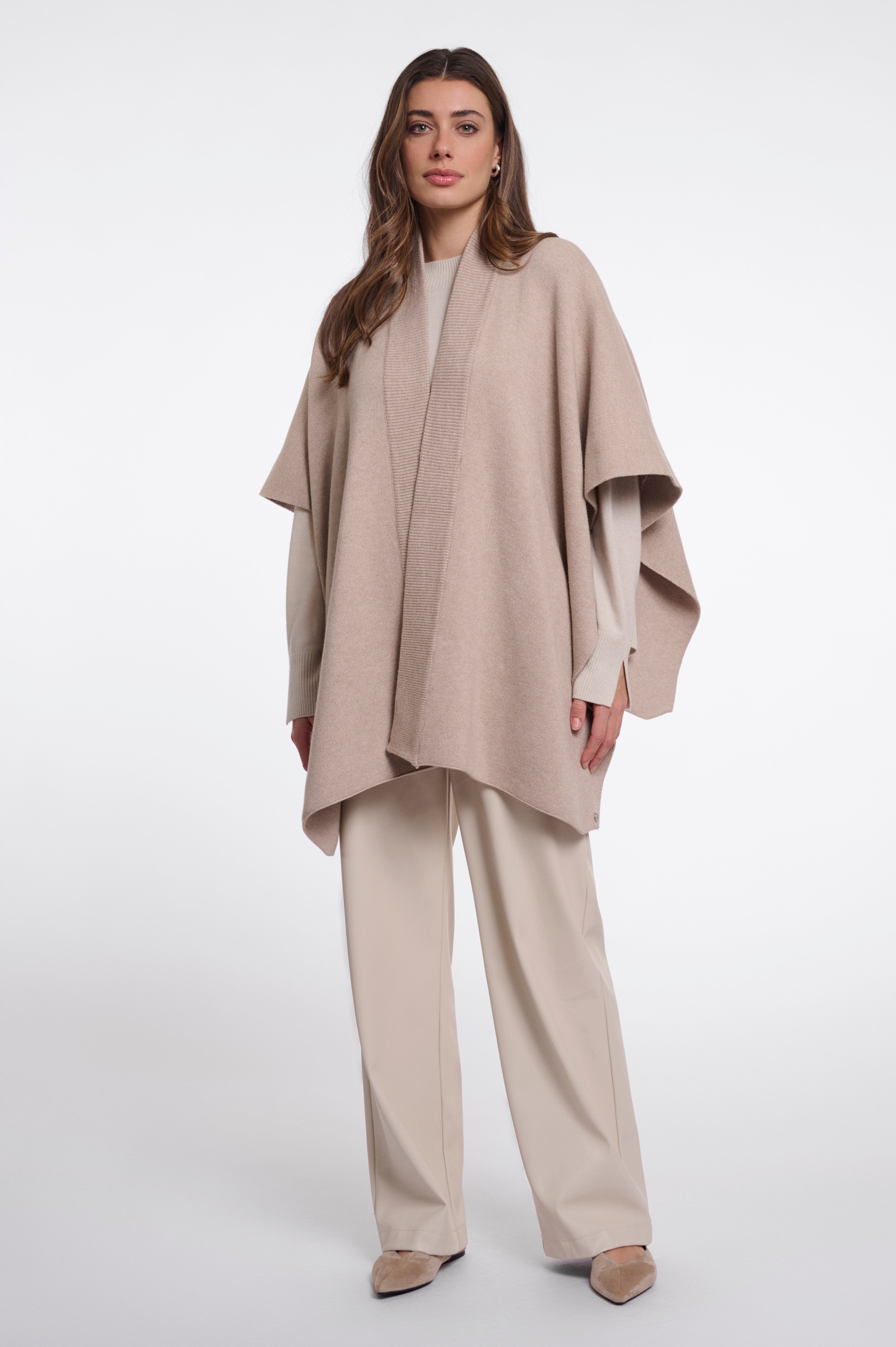 Mantella donna art. Santo Rino & Pelle Light mocha