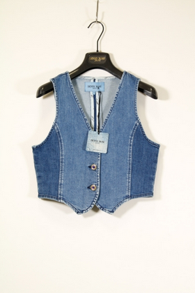 Gilet In Denim Bicolor - art. 421ND36004 - Denny Rose Autunno Inverno 2024/25 Donna