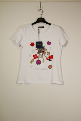 T-Shirt M/Corta - art. 421ND64017 - Denny Rose Autunno Inverno 2024/25 Donna