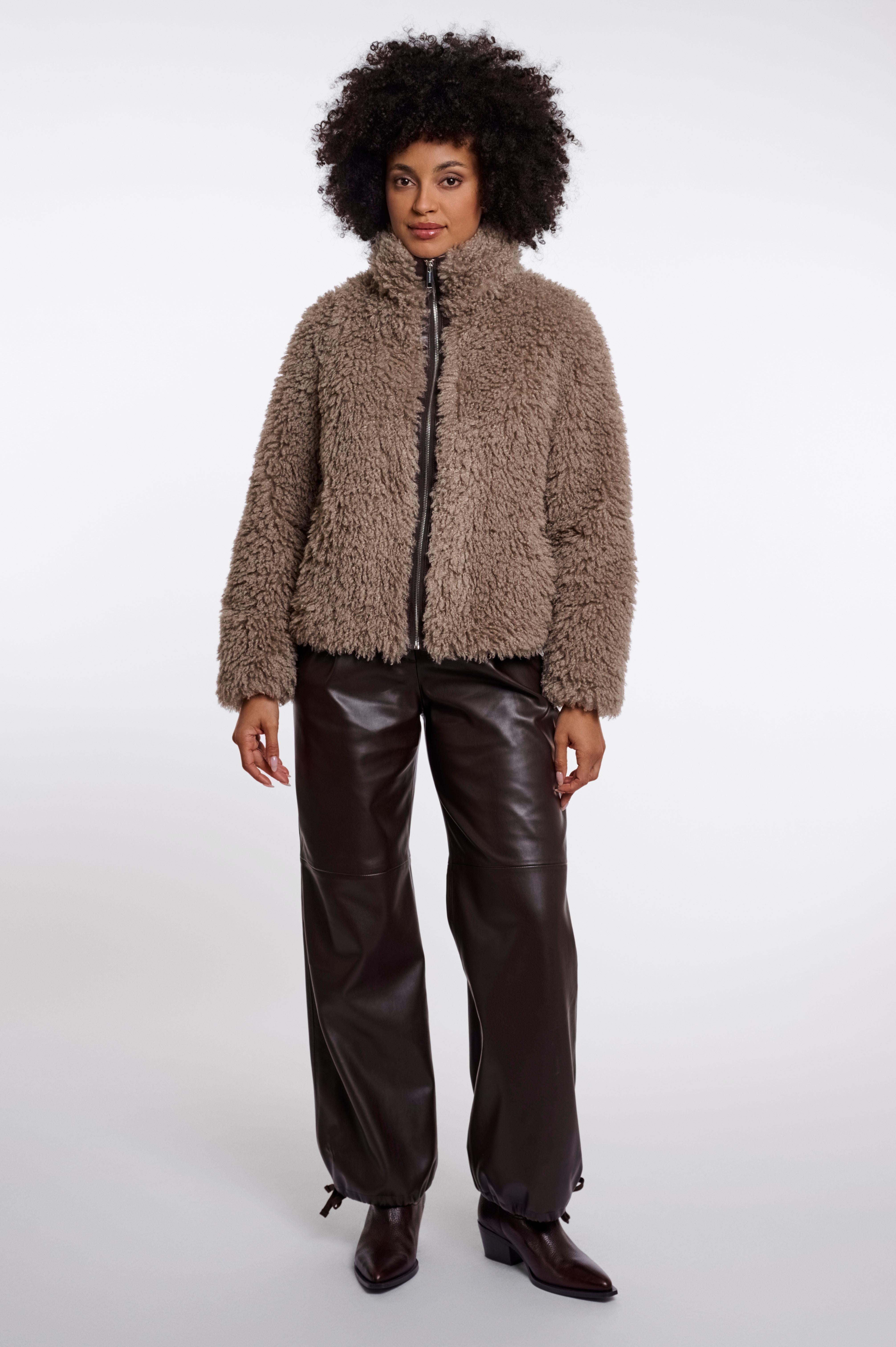 Giacca donna art. Semma Rino & Pelle Taupe