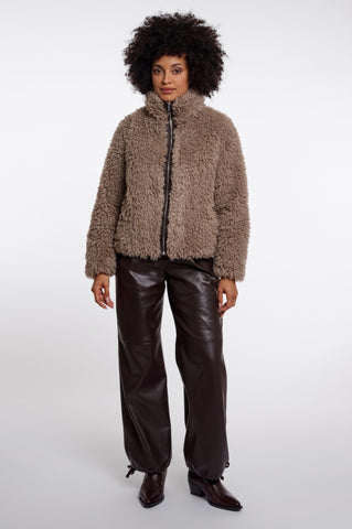 Giacca donna art. Semma Rino & Pelle Taupe
