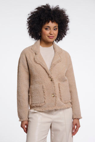 Cardigan donna art. Sena Rino & Pelle Oat