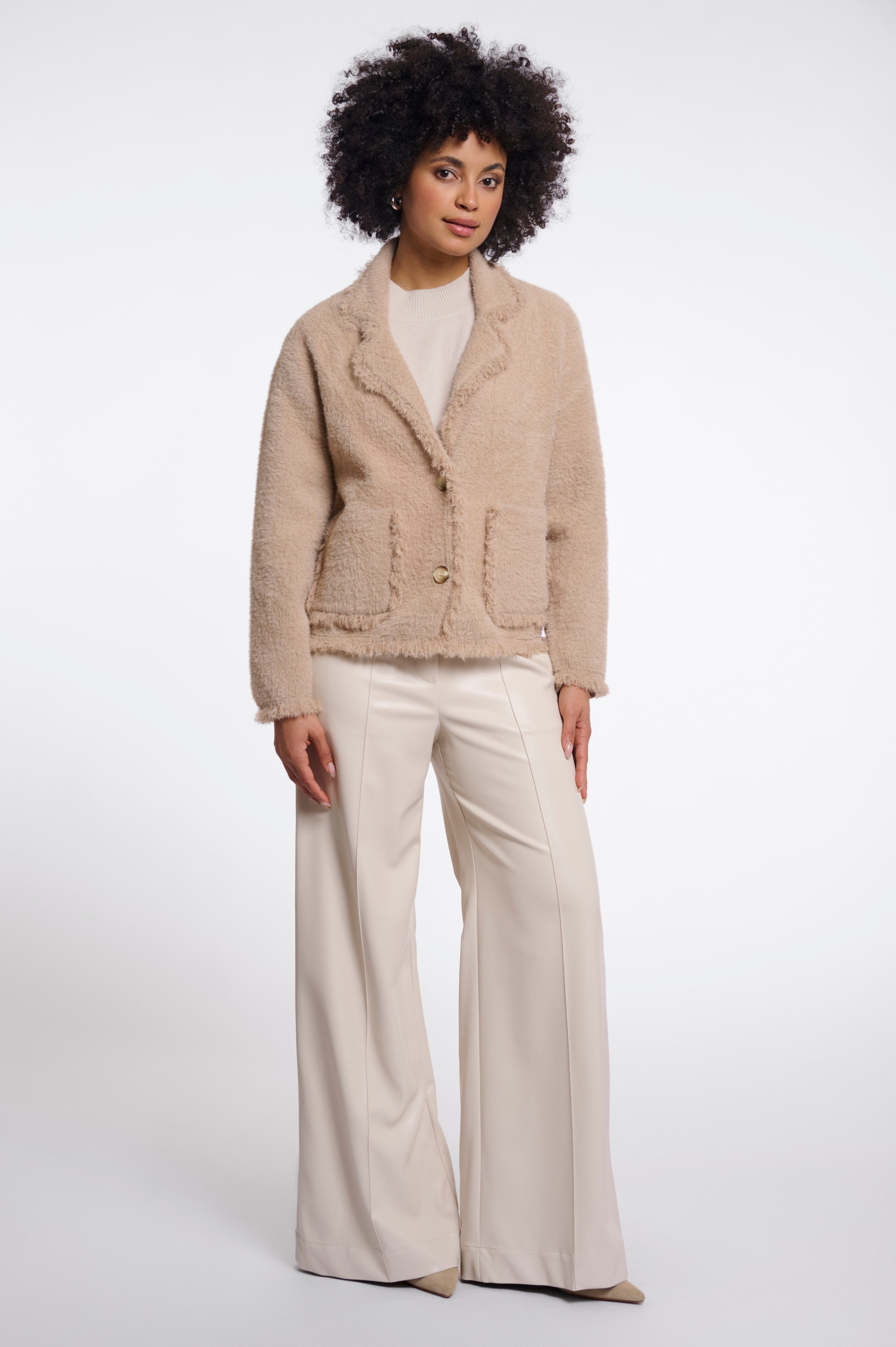 Cardigan donna art. Sena Rino & Pelle Oat