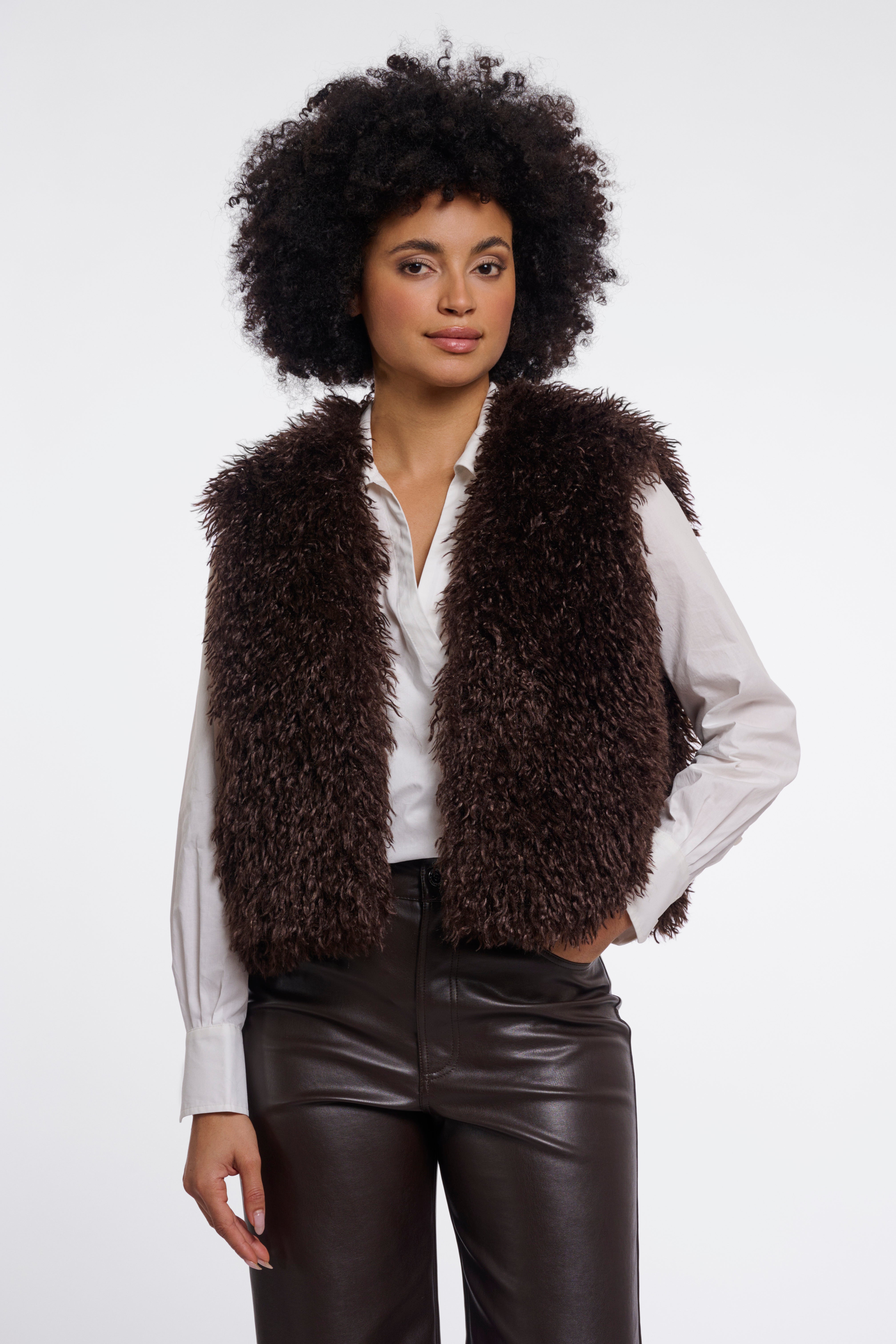 Cappotto donna art. Sensy Rino & Pelle Coffee roast