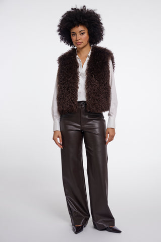 Cappotto donna art. Sensy Rino & Pelle Coffee roast