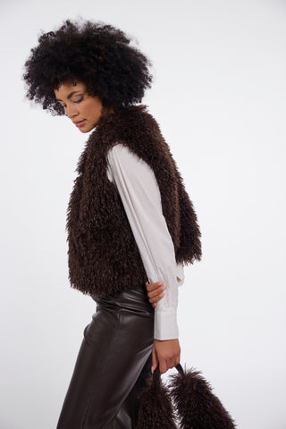 Cappotto donna art. Sensy Rino & Pelle Coffee roast