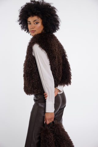 Cappotto donna art. Sensy Rino & Pelle Coffee roast