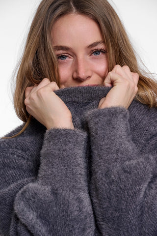 Maglione donna art. Seo Rino & Pelle Grey