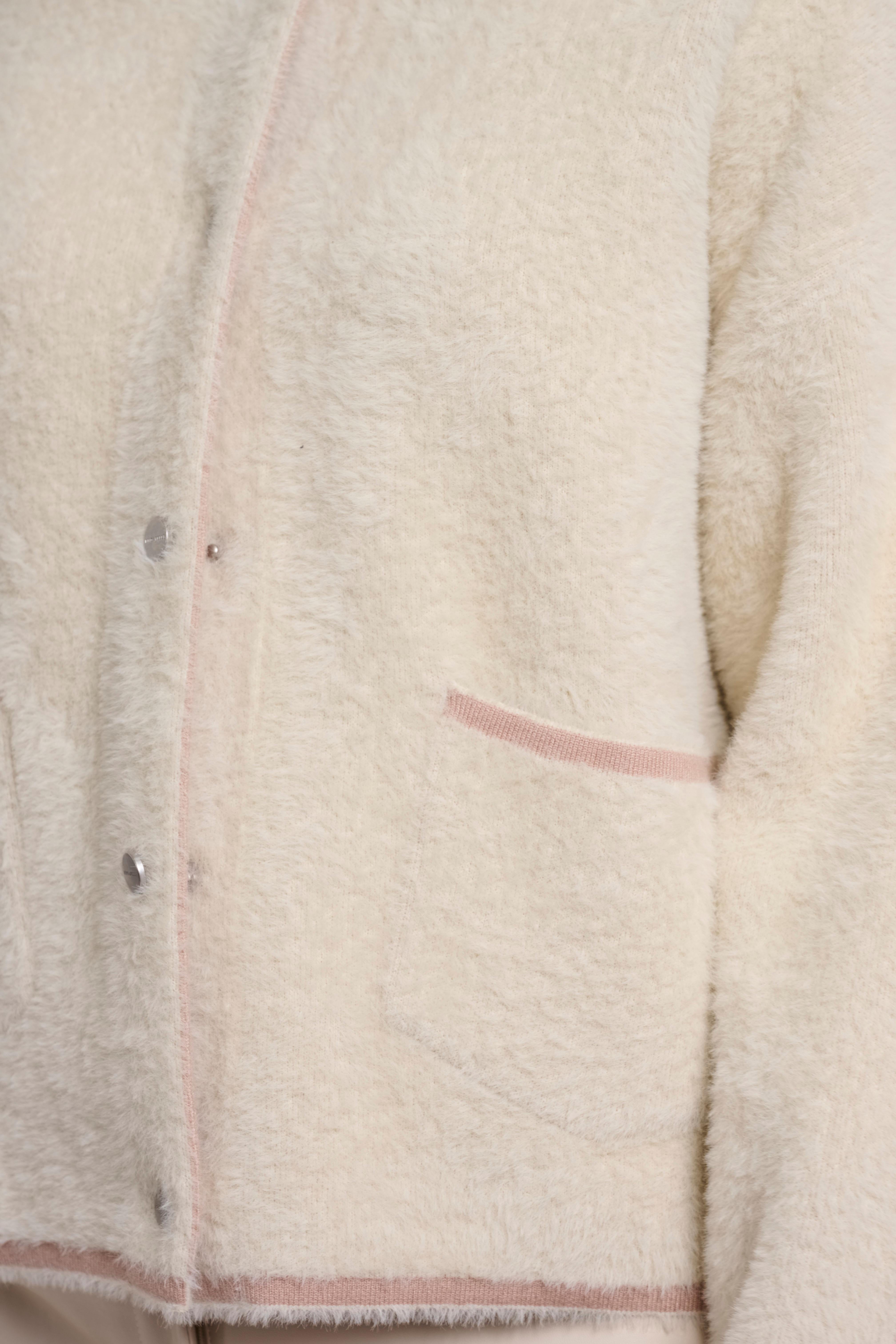 Cardigan donna art. Shirin Rino & Pelle Birch blush feather