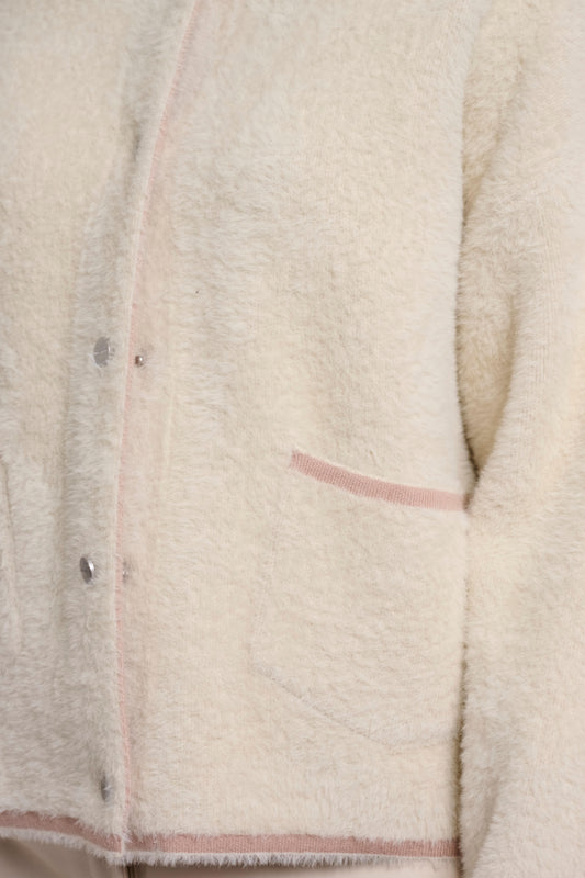 Cardigan donna art. Shirin Rino & Pelle Birch blush feather