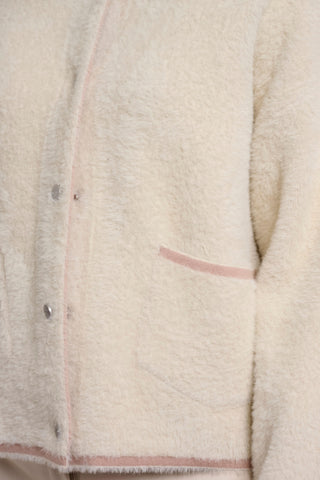 Cardigan donna art. Shirin Rino & Pelle Birch blush feather