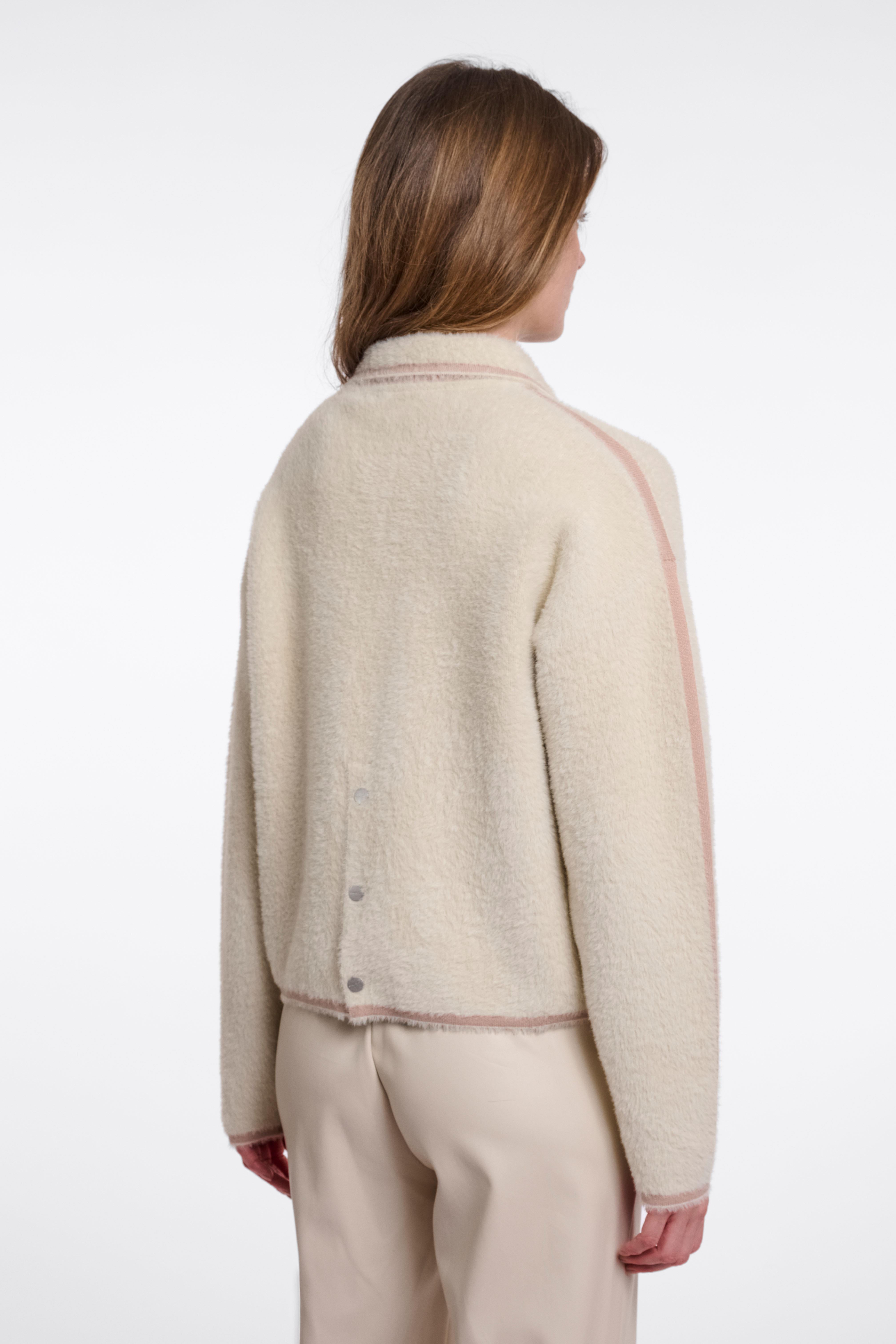 Cardigan donna art. Shirin Rino & Pelle Birch blush feather