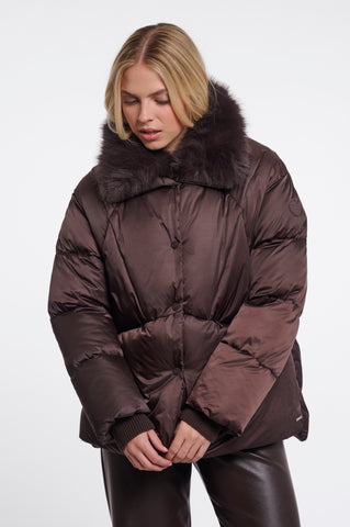 Piumino donna art. Sigi Rino & Pelle Peated