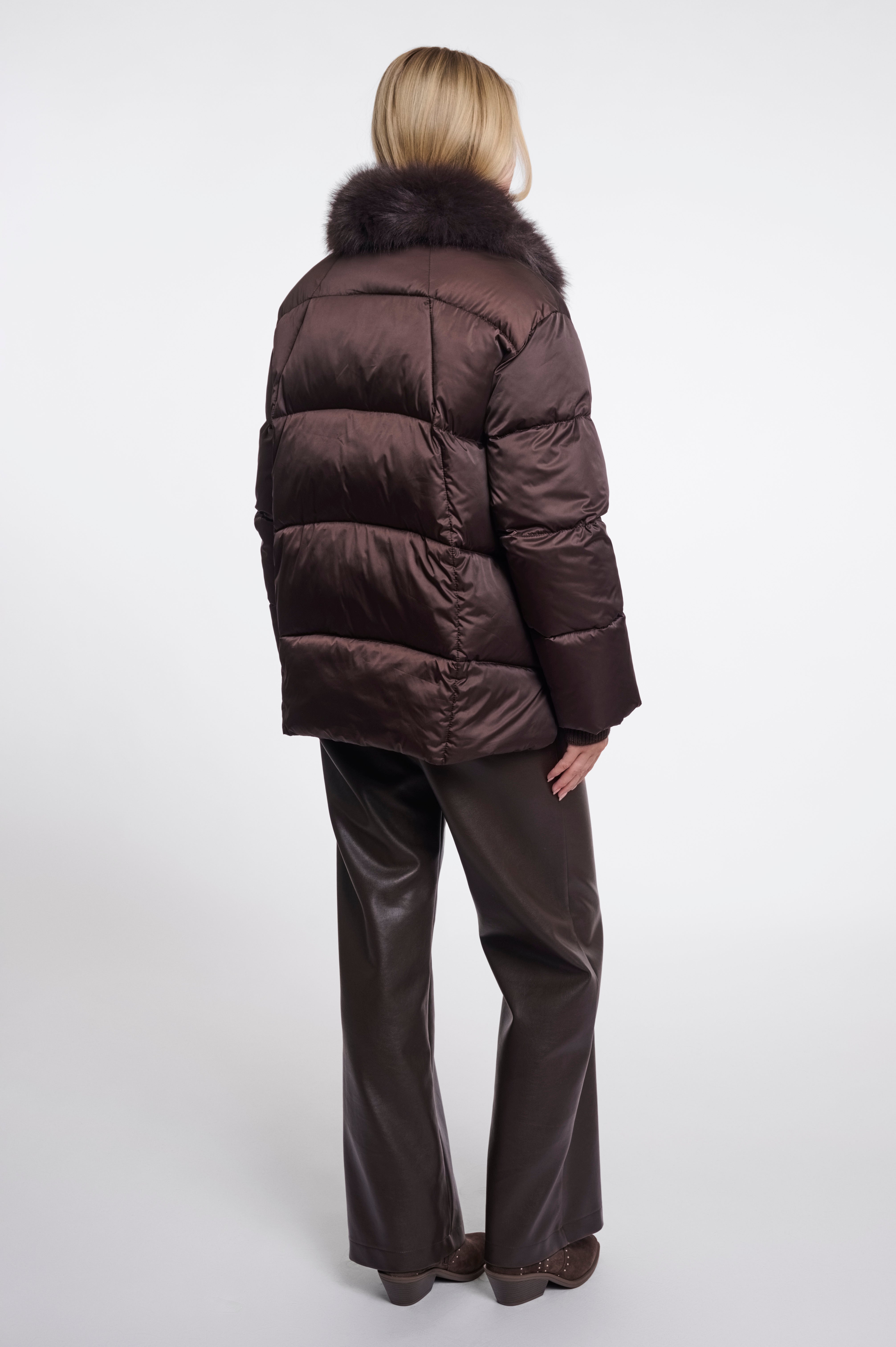 Piumino donna art. Sigi Rino & Pelle Peated