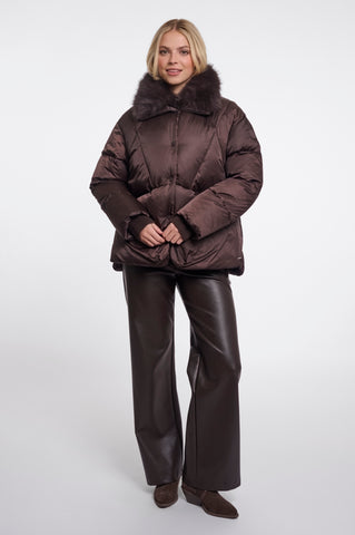 Piumino donna art. Sigi Rino & Pelle Peated
