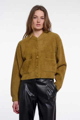 Cardigan donna art. Spike Rino & Pelle Wild fennel