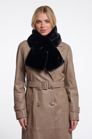 Sciarpa donna art. Stip Rino & Pelle Black
