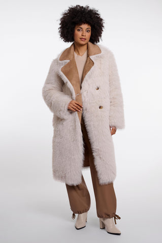 Cappotto donna art. Suleen Rino & Pelle Toast birch
