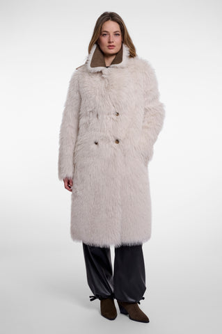 Cappotto donna art. Suleen Rino & Pelle Walnut birch