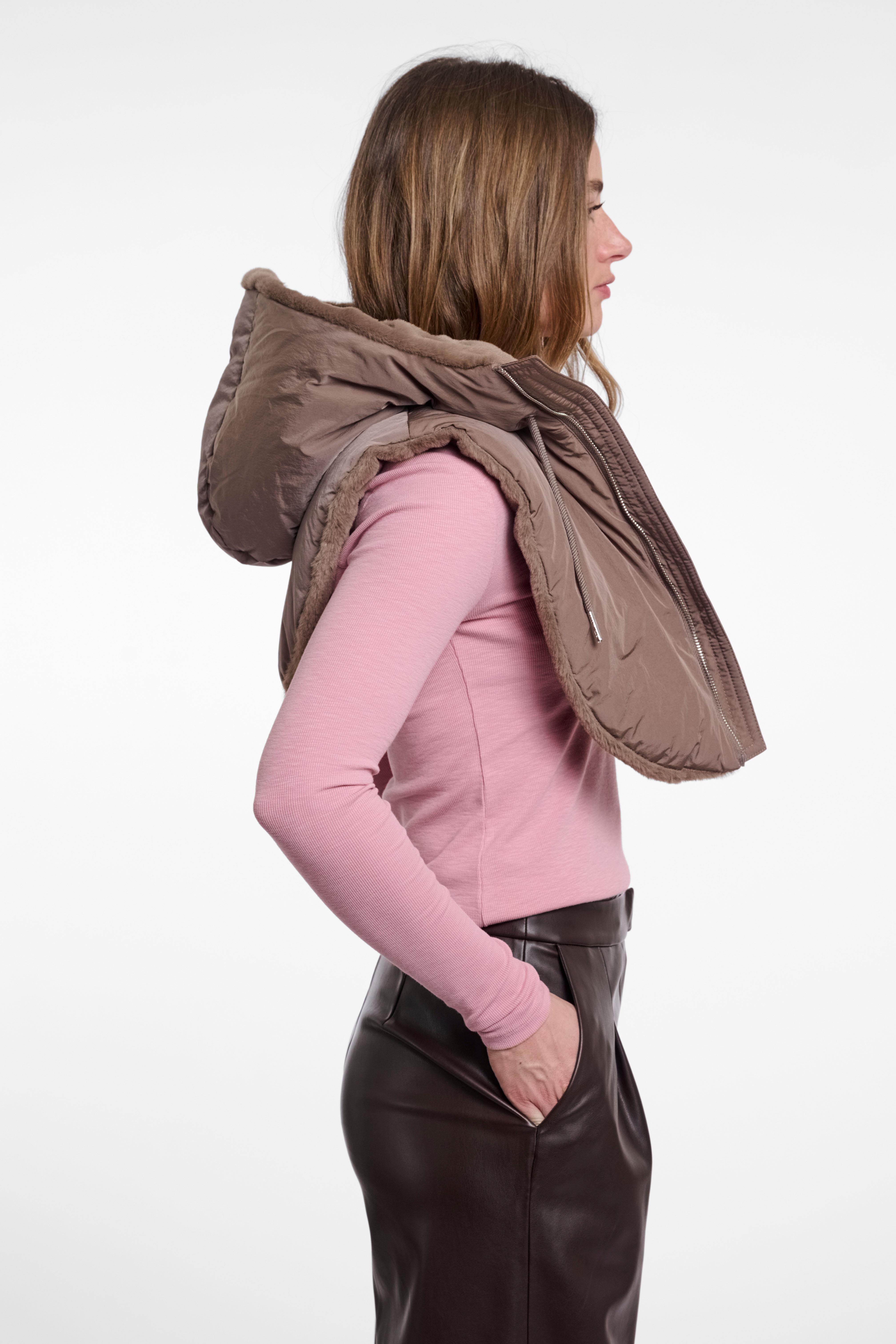Gilet donna art. Tabita Rino & Pelle Toffee