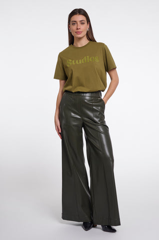 Pantaloni donna art. Therese short Rino & Pelle Hunter green