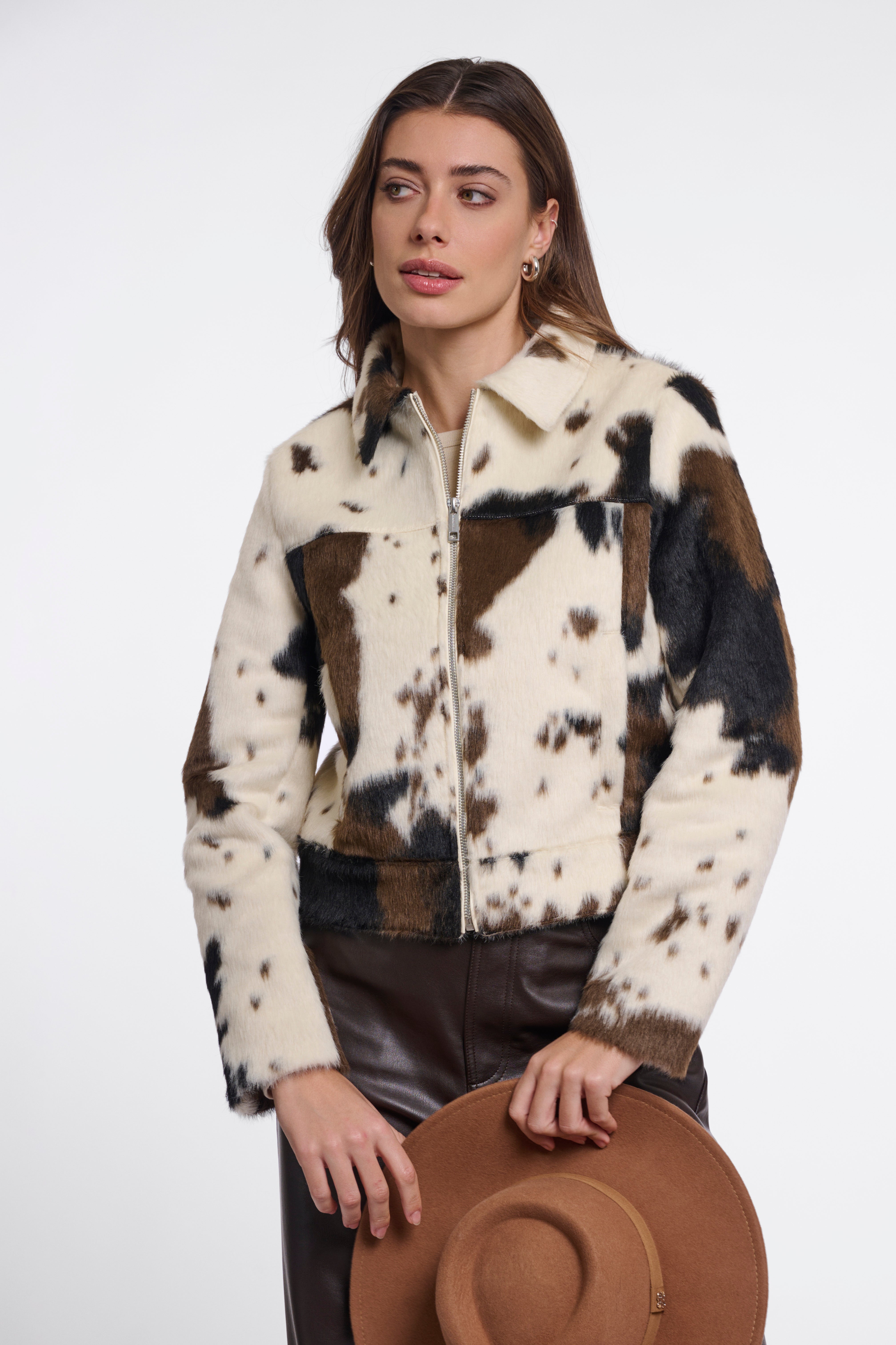 Giacca donna art. Touka Rino & Pelle Cow