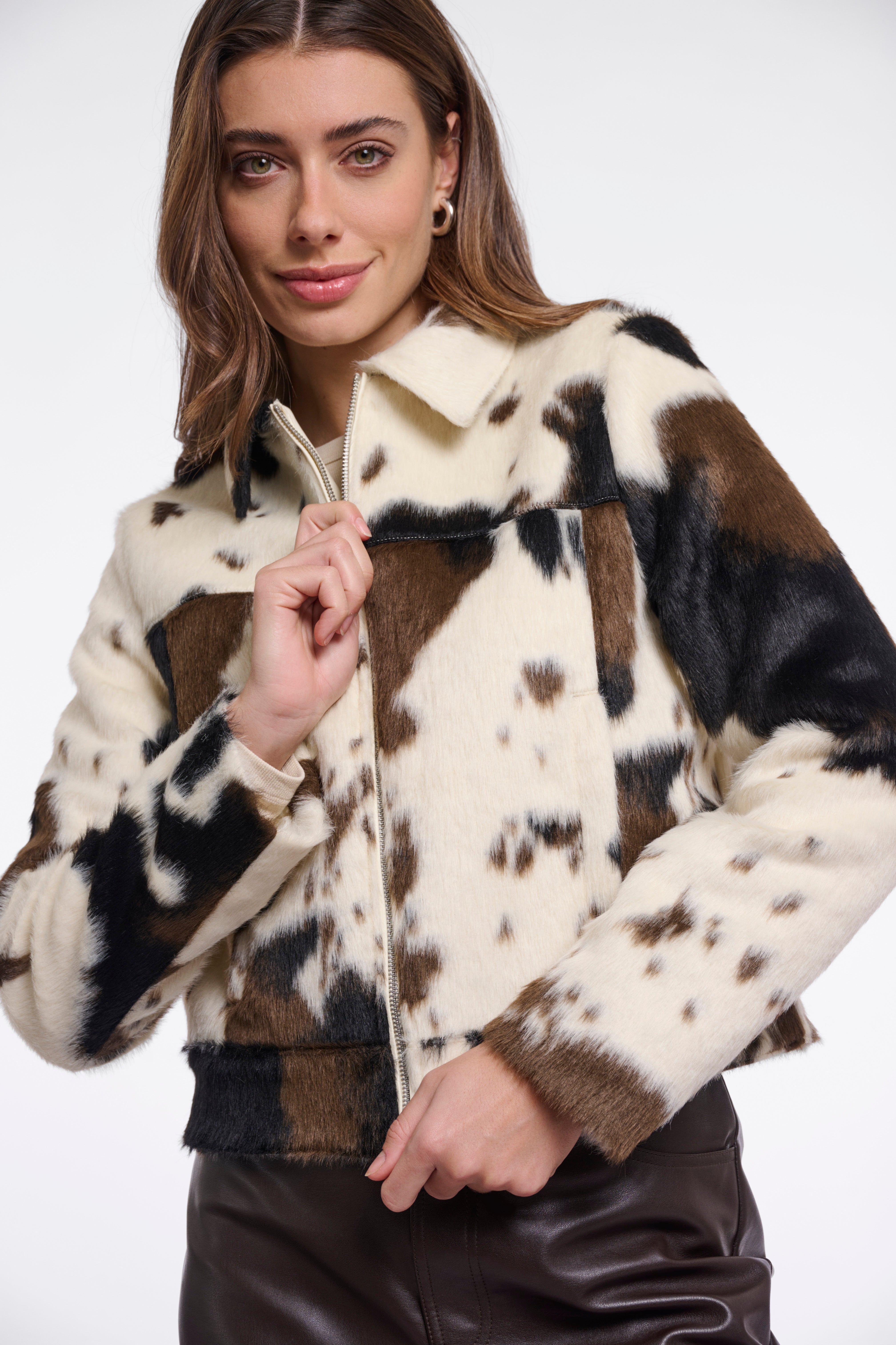Giacca donna art. Touka Rino & Pelle Cow