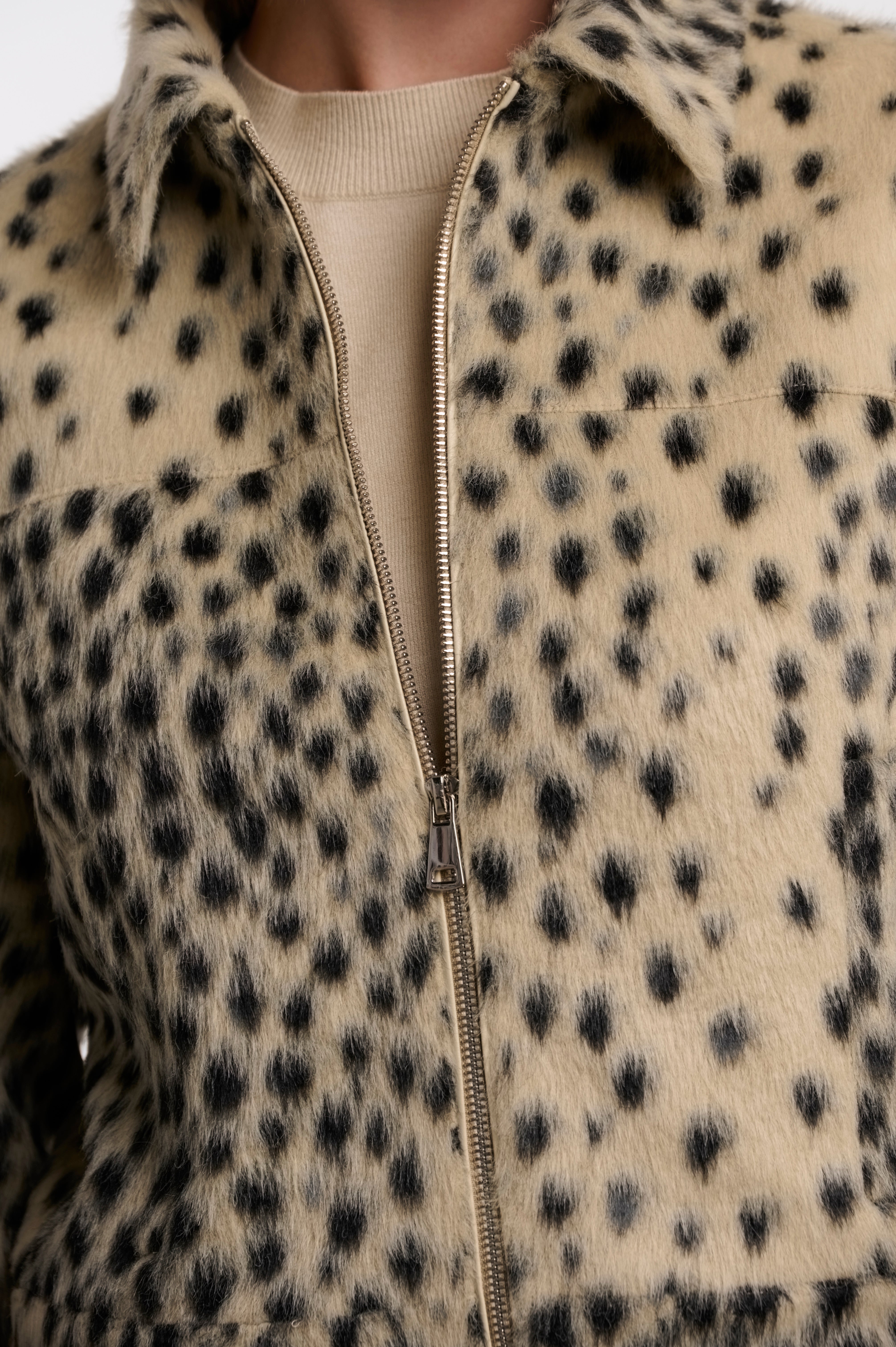 Giacca donna art. Touka Rino & Pelle Cheetah